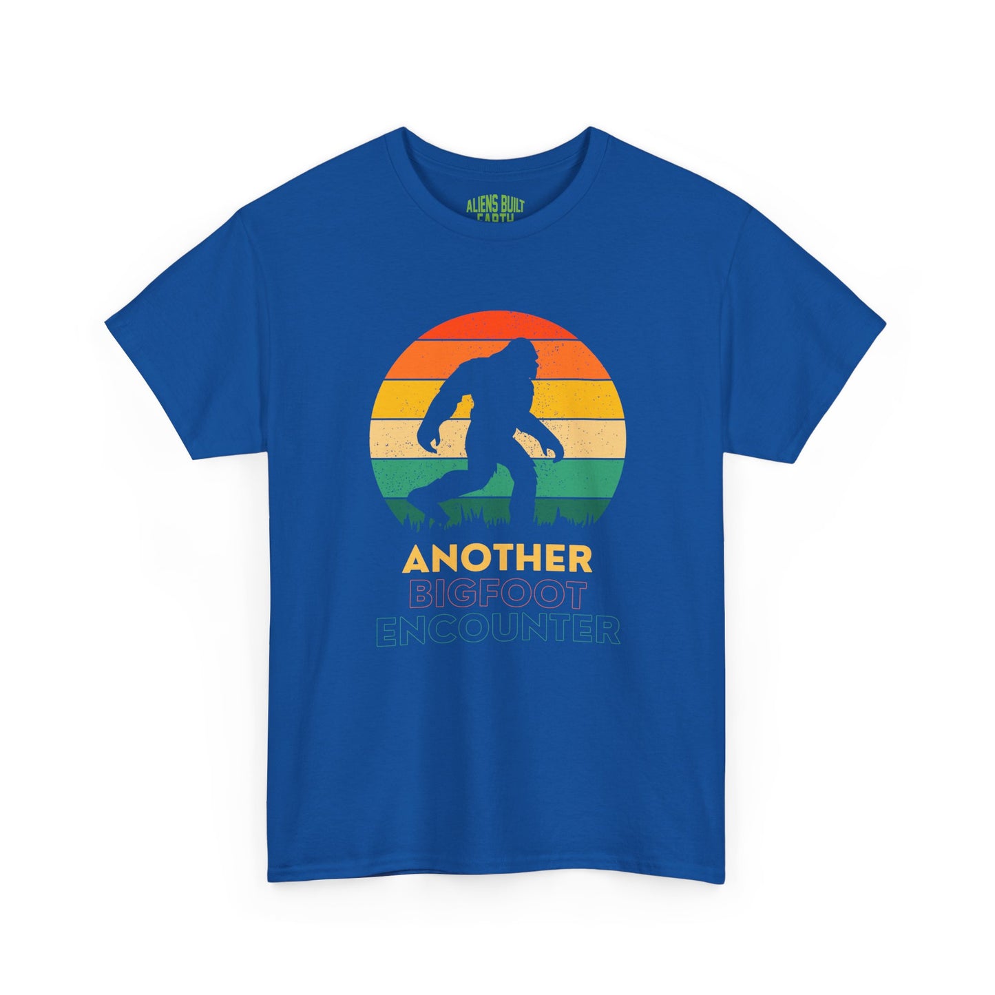 Bigfoot Retro T‑Shirt — "Another Bigfoot Encounter" Vintage Sasquatch Tee