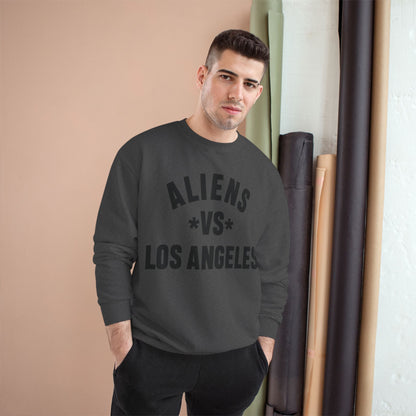 Aliens vs Los Angeles Champion Sweatshirt — Urban Sports Style Crewneck