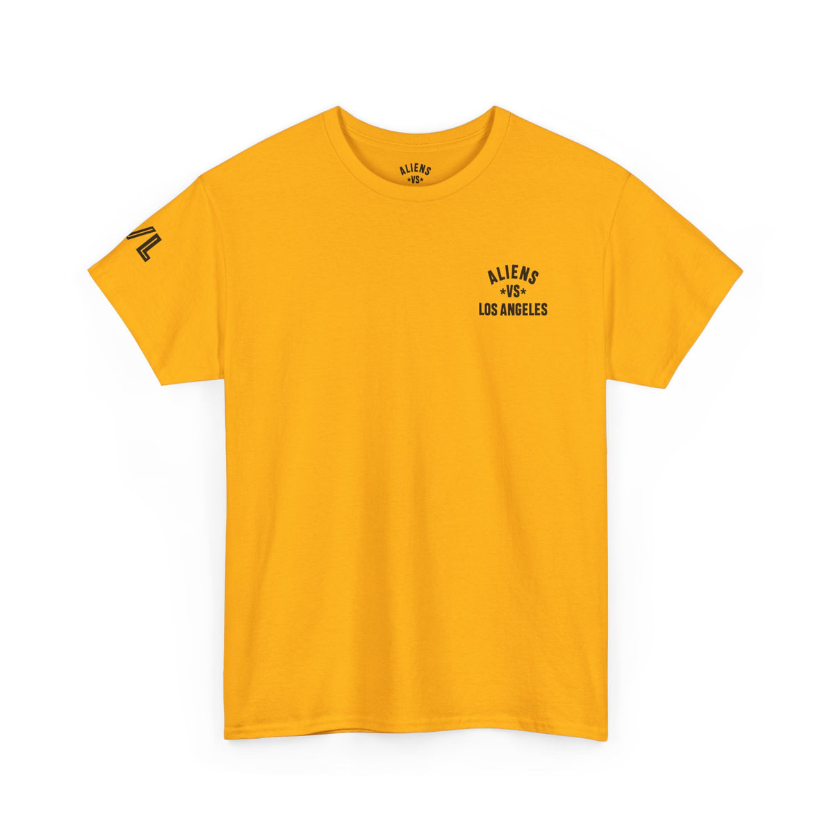 Alien Lifeguard Graphic Tee — Retro Sci‑Fi Crewneck T‑Shirt