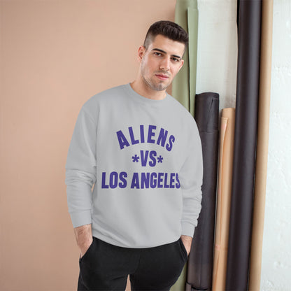 Aliens vs Los Angeles Sweatshirt — Retro Sports Crewneck