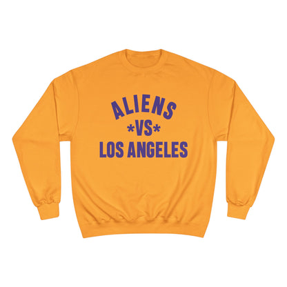 Aliens vs Los Angeles Sweatshirt — Retro Sports Crewneck