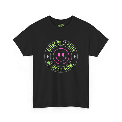 Aliens Built Earth "We Are All Aliens" Graphic Tee