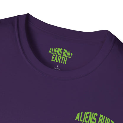 Aliens Built Earth T-Shirt — "We Are All Aliens" Graphic Tee