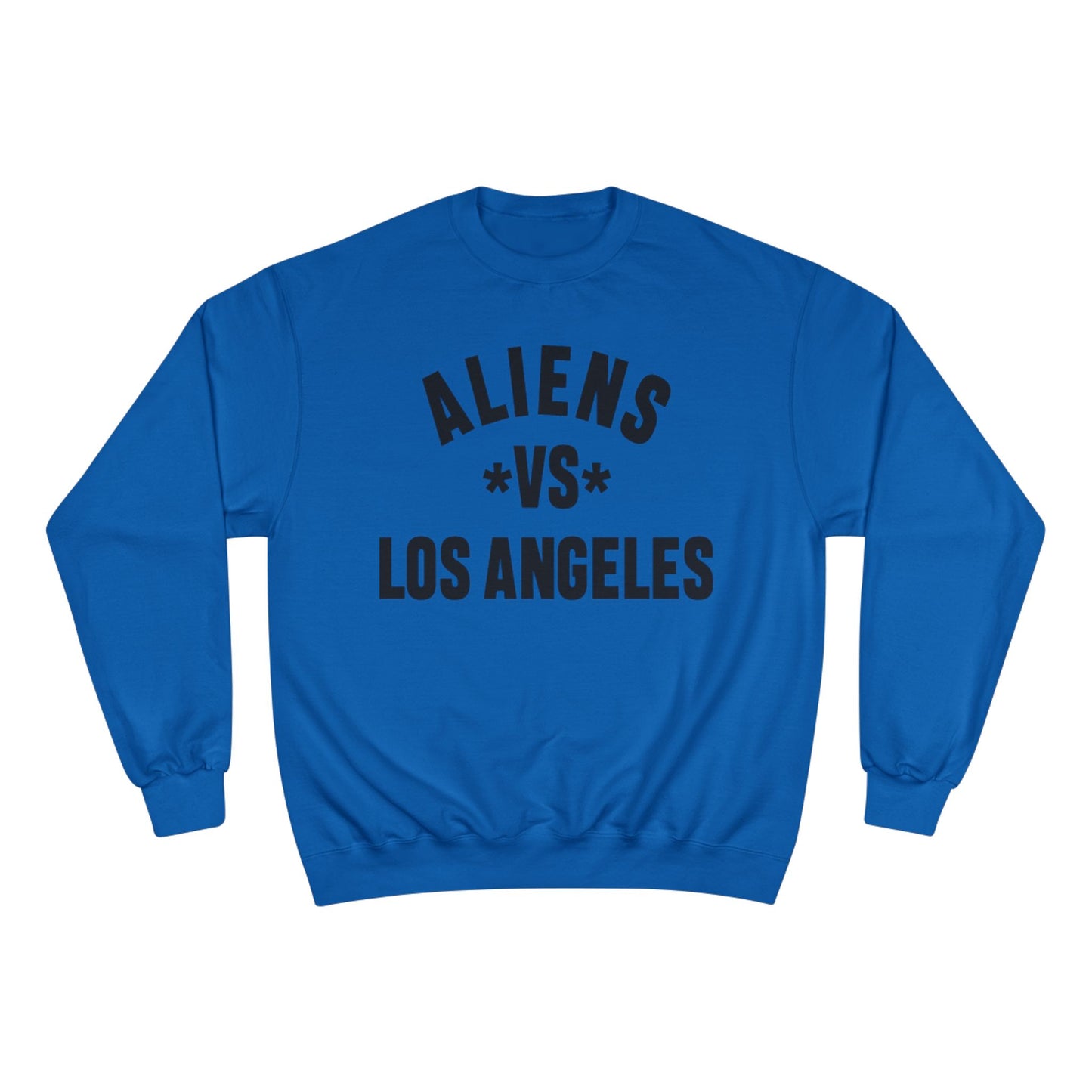 Aliens vs Los Angeles Champion Sweatshirt — Urban Sports Style Crewneck