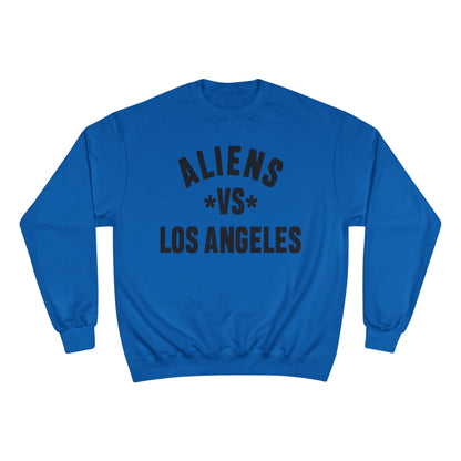 Aliens vs Los Angeles Champion Sweatshirt — Urban Sports Style Crewneck