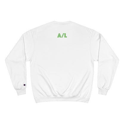 Aliens vs Los Angeles Sweatshirt — Retro Green Graphic Crewneck