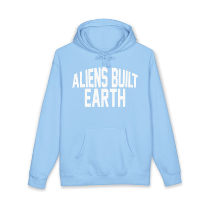 Hoodie — "Aliens Built Earth" Graphic Pullover
