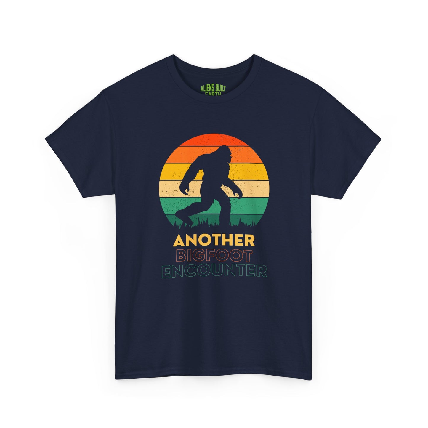 Bigfoot Retro T‑Shirt — "Another Bigfoot Encounter" Vintage Sasquatch Tee