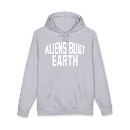 Hoodie — "Aliens Built Earth" Graphic Pullover