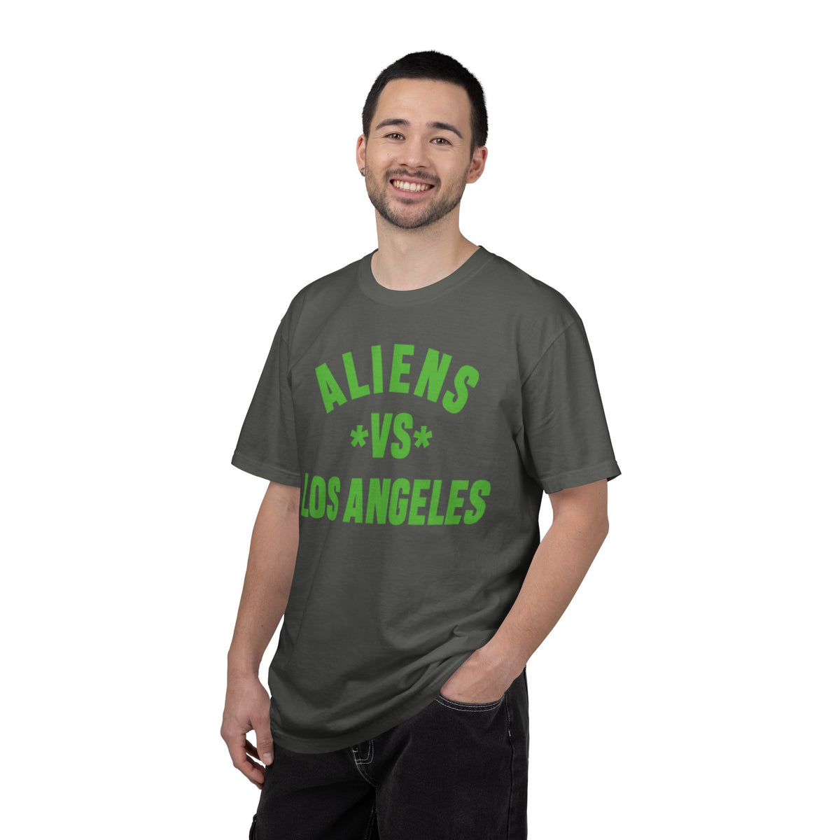 Aliens vs Los Angeles T-Shirt — Retro Sci‑Fi Graphic Tee