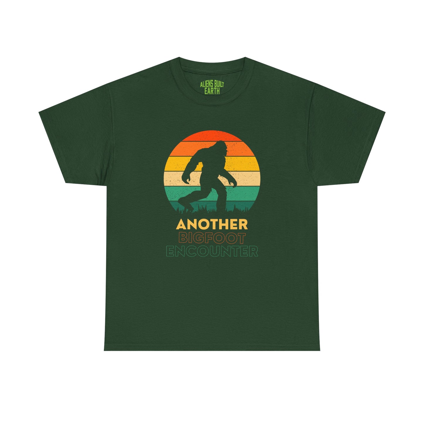 Bigfoot Retro T‑Shirt — "Another Bigfoot Encounter" Vintage Sasquatch Tee