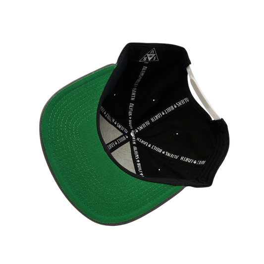 Aliens Built Earth Big Text snapback