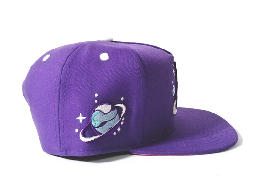 Purple Astronaut Aliens Snapback