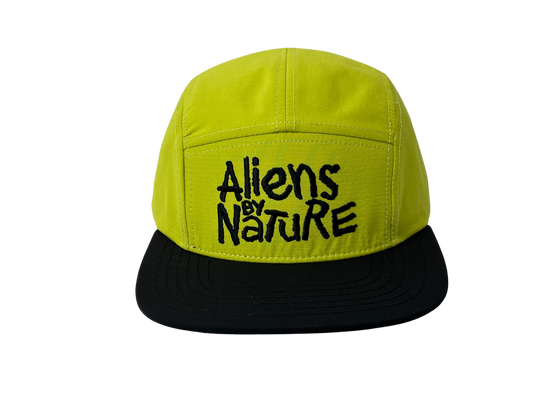 Aliens By Nature 5 panel glow n the dark